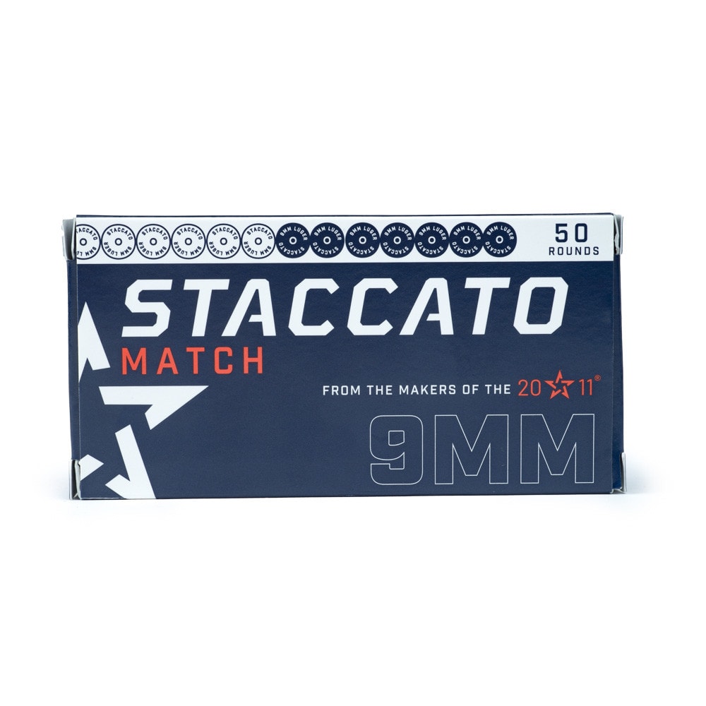 Staccato 9mm Match Ammo